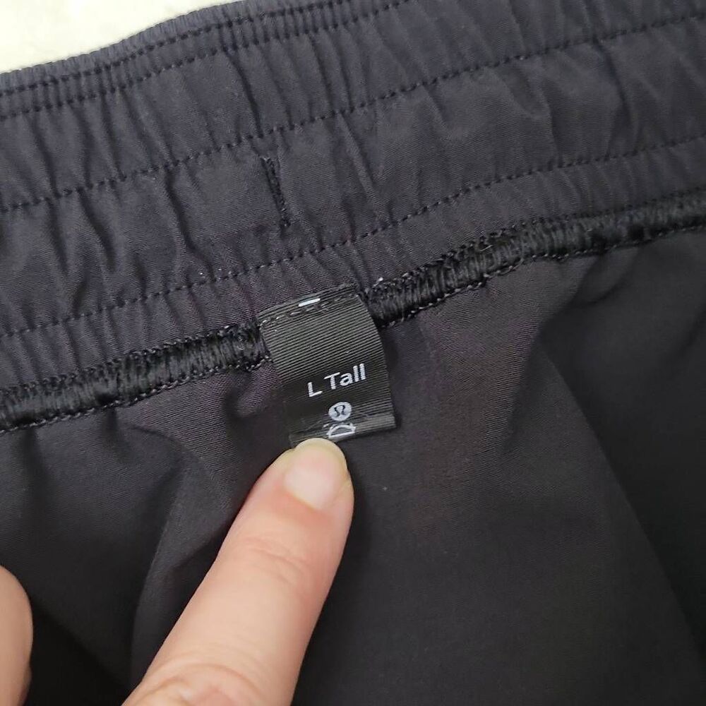 Lululemon Men's ABC Jogger Obsidian Black Size Large Tall - Picture 4 of 10